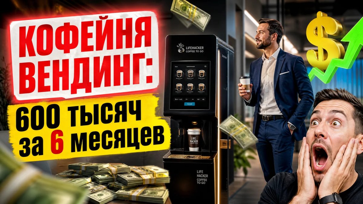 Франшиза кофейни самообслуживания: вложения и доход