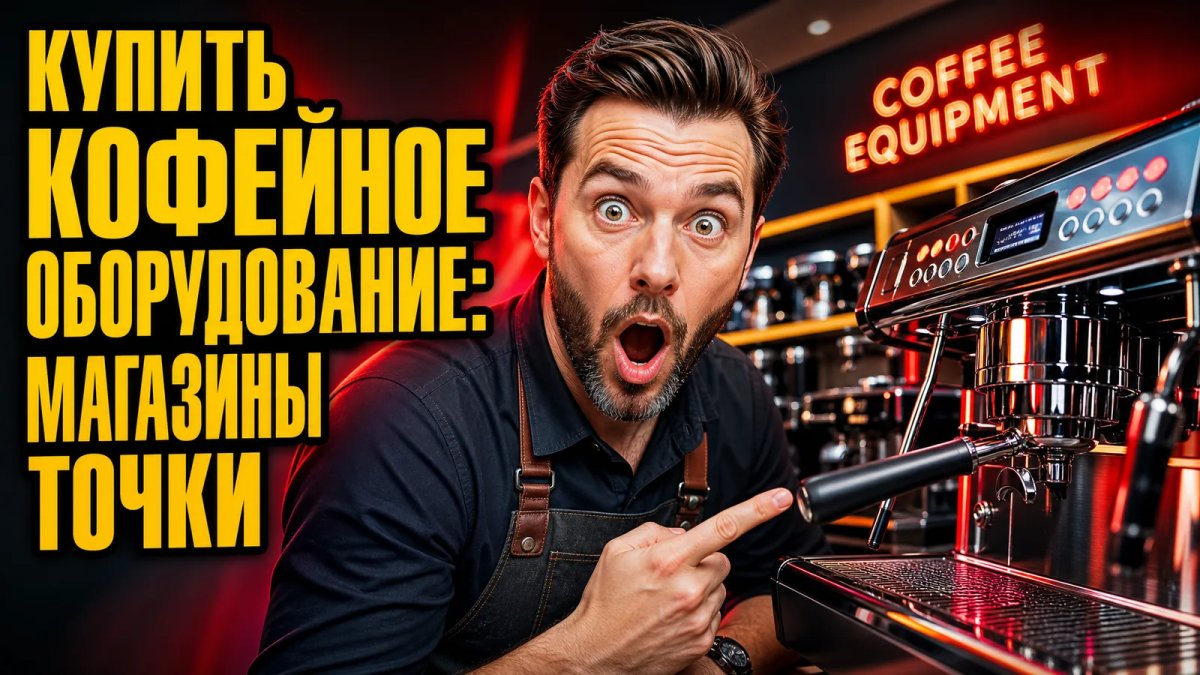 Магазины кофейного оборудования: где купить