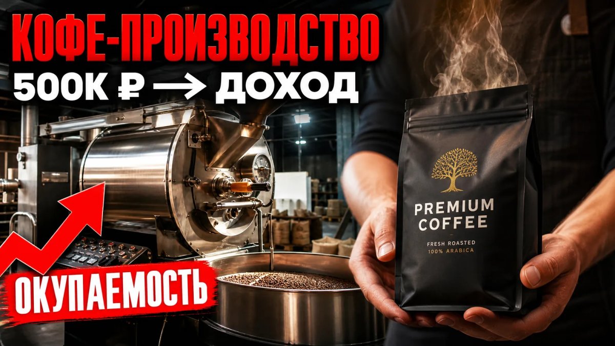 С нуля до прибыли: как открыть кофе-производство